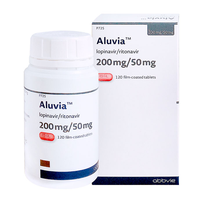 Aluvia 200mg/50mg điều trị HIV 120 viên