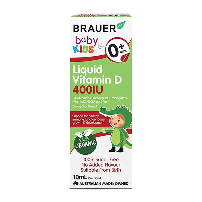 Vitamin D 400IU Brauer 100ml