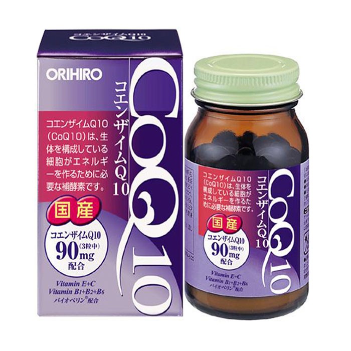 CoQ10 Orihiro giúp bổ tim mạch 90 viên