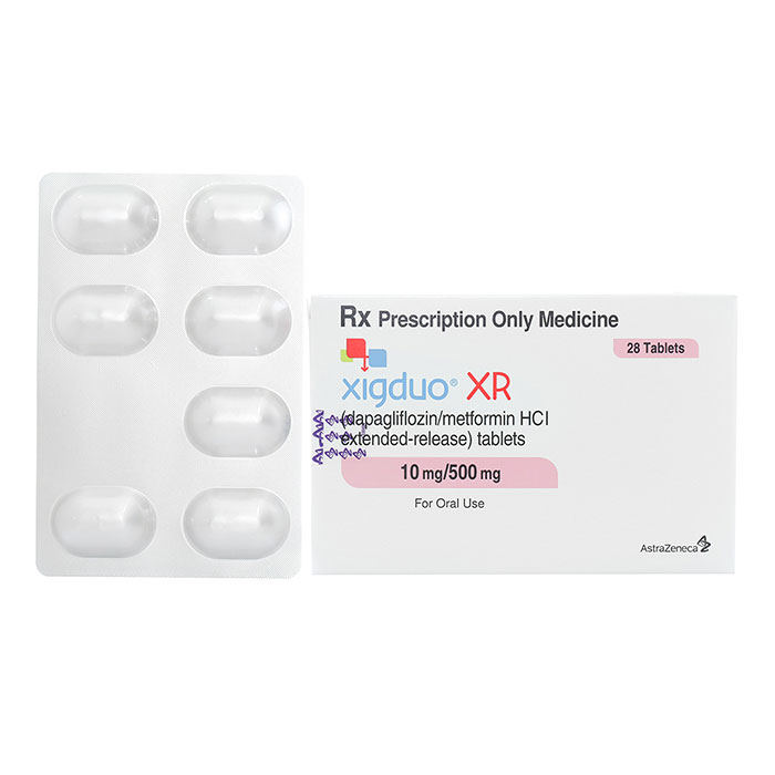 Xigduo XR 10mg/500mg Astra Zeneca 28 viên