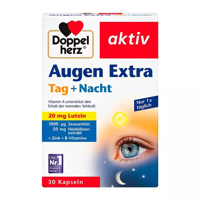 Augen Extra Tag Nacht Doppelherz 30 viên