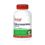 Schiff Glucosamine 1500mg Plus MSM 1500mg 150 viên