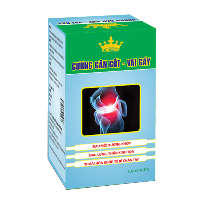 Cường Gân Cốt Vai Gáy Kingphar 40 viên