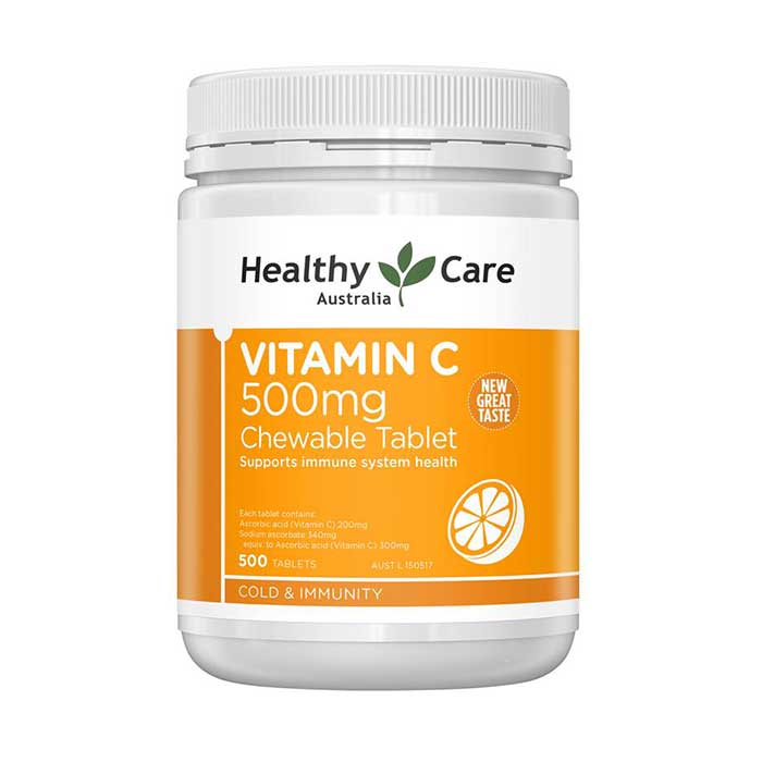 Vitamin C 500mg Healthy Care 500 viên