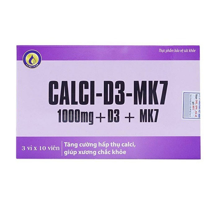 Calcium D3 MK7 Kingphar 30 viên