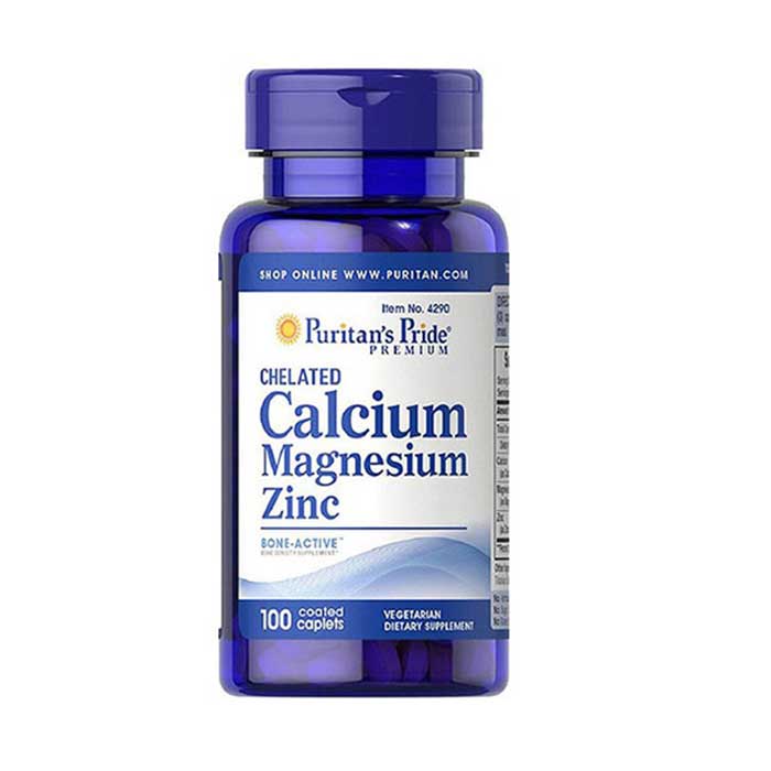 Chelated Calcium Magnesium Zinc 100 viên