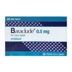 Baraclude 0.5mg điều trị viêm gan B 30 viên