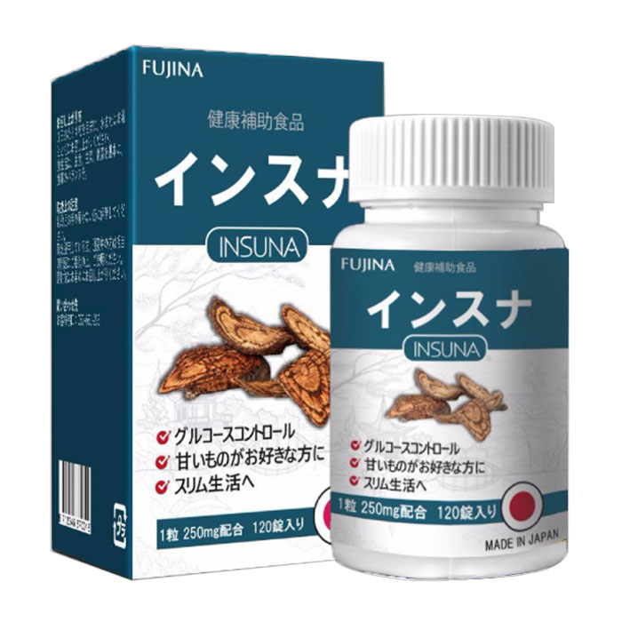 Insuna Fujina hỗ trợ bệnh tiểu đường 120 viên