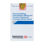 Efavirenz Emtricitabine Tenofovir 600mg/200mg/300mg 30 viên