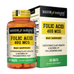 Folic Acid 400mcg 100 viên