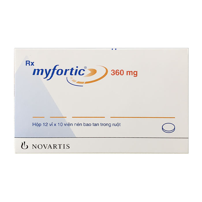 Myfortic 360mg 120 viên