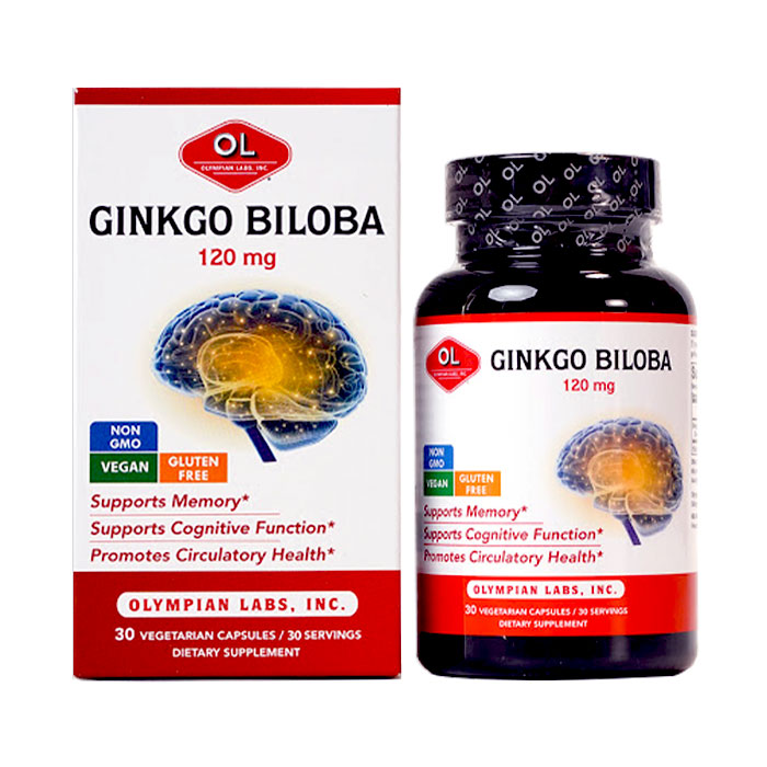 Ginkgo Biloba 120mg Olympian Labs 30 viên