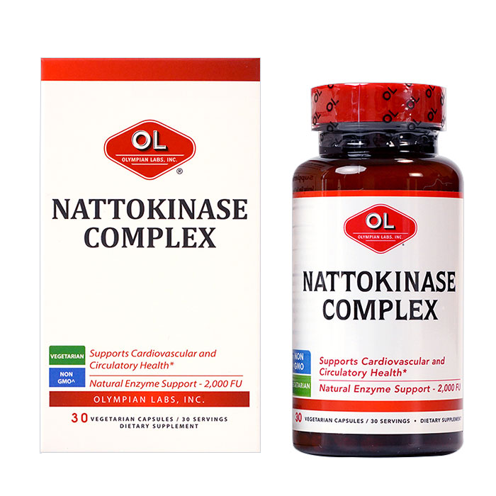 Nattokinase Complex hỗ trợ đột quỵ 30 viên