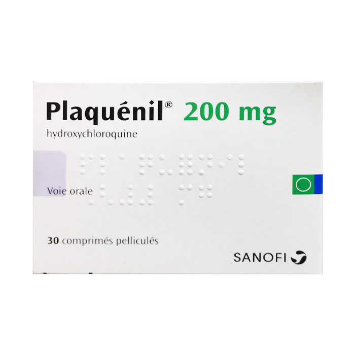 Plaquenil 200mg kháng sốt rét 30 viên