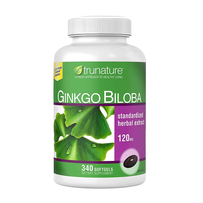 Ginkgo Biloba 120mg Trunature 340 viên