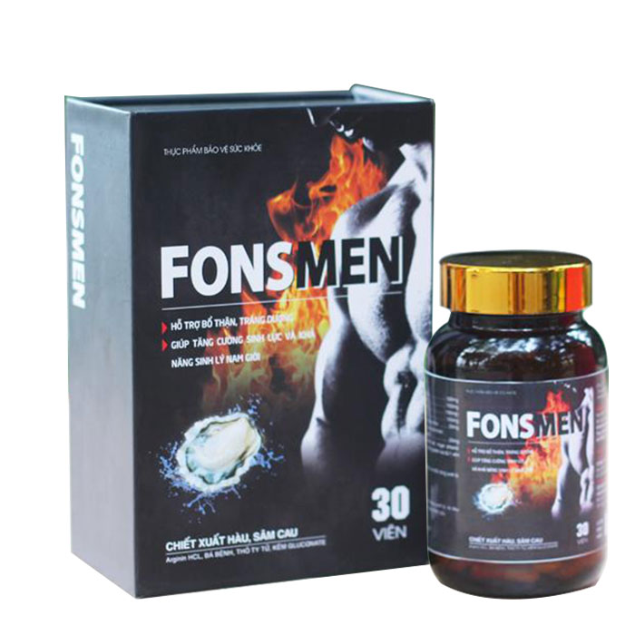 Fonsmen tăng cường sinh lý nam 30 viên
