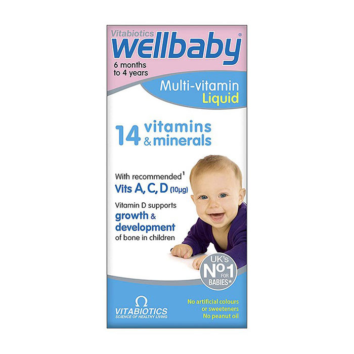 Wellbaby 14 vitamin và khoáng chất 150ml