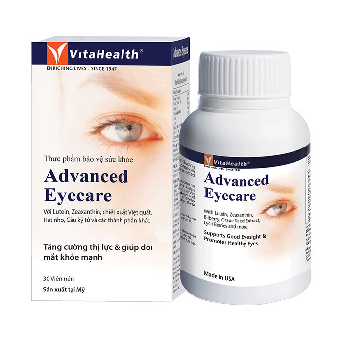 Advanced Eyecare giúp bổ mắt 30 viên