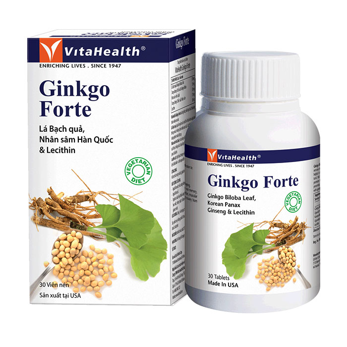 Ginkgo Forte giúp bổ não 30 viên