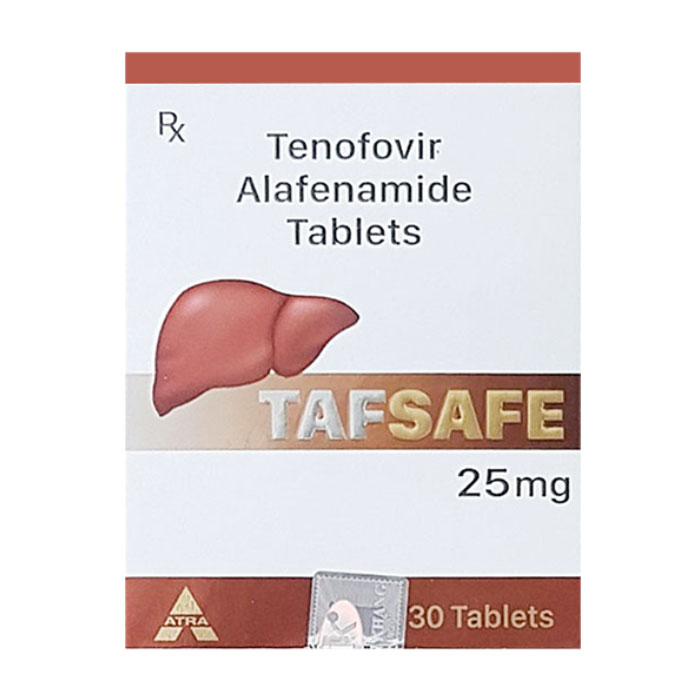 Tafsafe 25 mg trị viêm gan B 30 viên