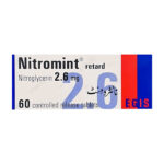 Nitromint 2.6mg trị bệnh động mạch vành 60 viên