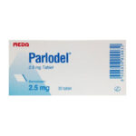 Parlodel 2.5mg thuốc cắt sữa, trị Parkinson 30 viên