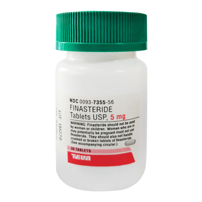 Finasteride 5mg Teva trị phì đại tuyến tiền liệt 30 viên