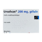 Ursolvan 200mg trị sỏi mật 30 viên