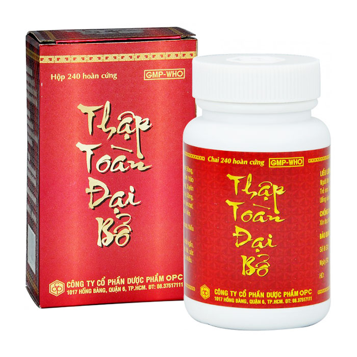 Thập Toàn Đại Bổ OPC 240 viên