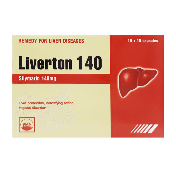 Liverton 140 điều trị viêm gan 100 viên