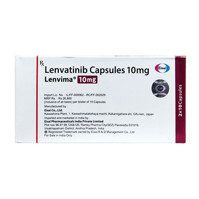 Lenvima 10mg điều trị ung thư 20 viên Lenvima 10mg điều trị ung thư 20 viên