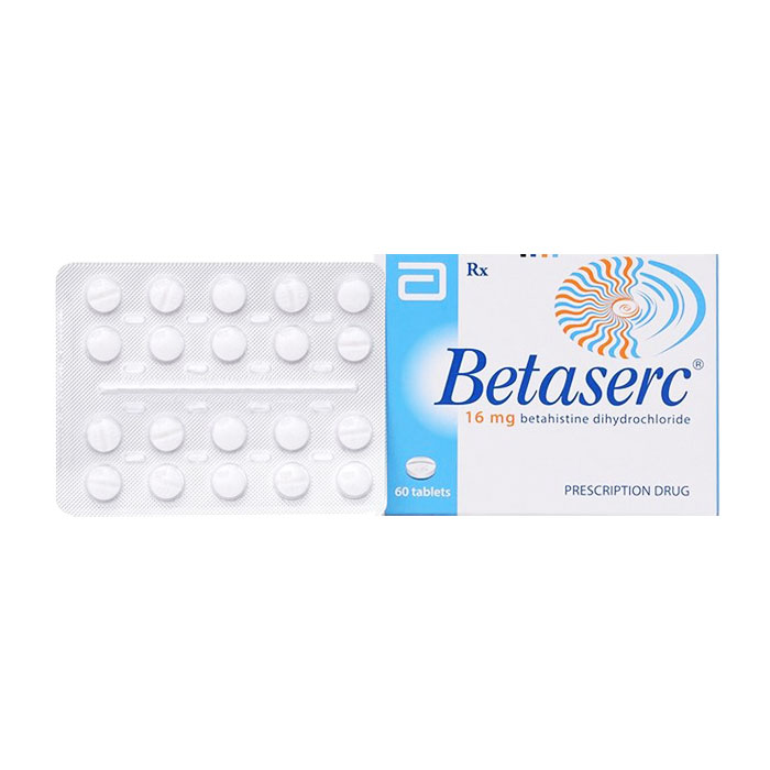 Betaserc 16mg trị rối loạn tiền đình viên Betaserc 16mg trị rối loạn tiền đình viên