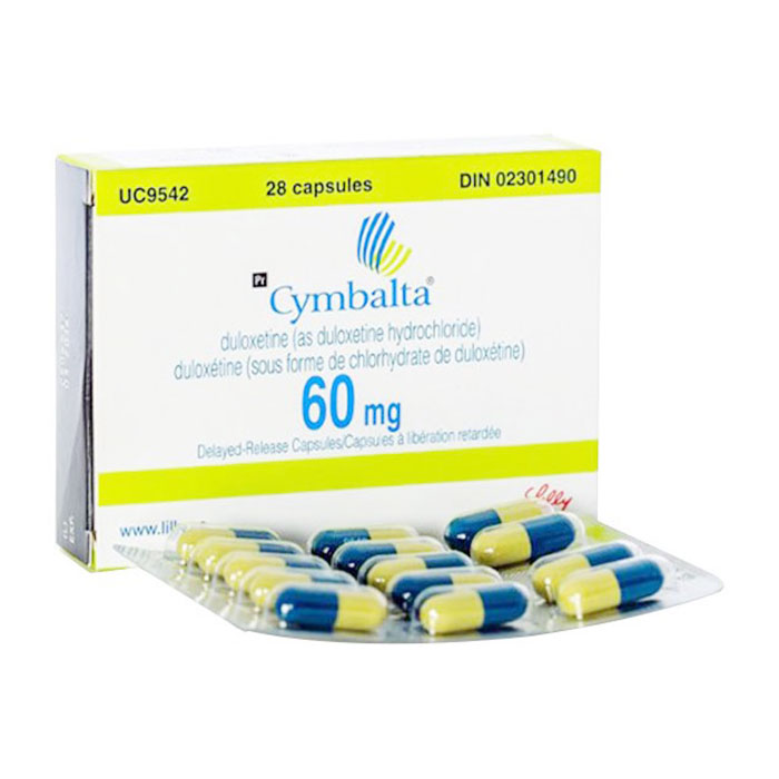 Cymbalta 60mg điều trị trầm cảm, lo âu 28 viên