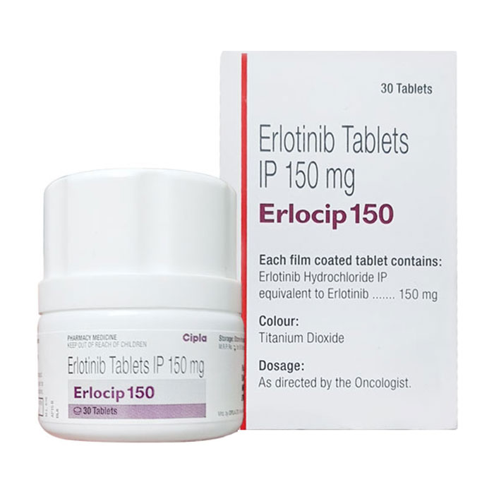 Erlocip 150mg điều trị ung thư phổi 30 viên