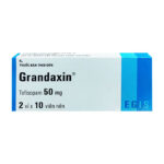 Grandaxin 50mg trị rối loạn lo âu 20 viên