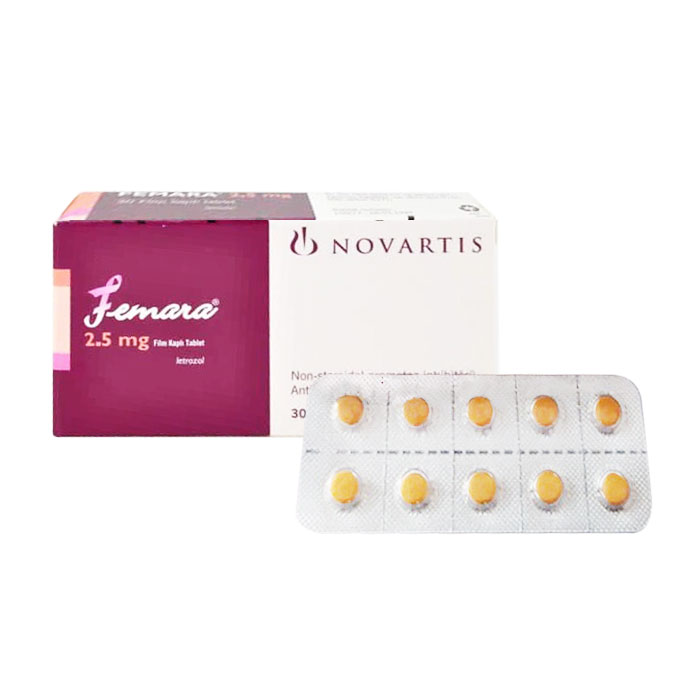 Femara 2.5mg điều trị ung thư vú 30 viên