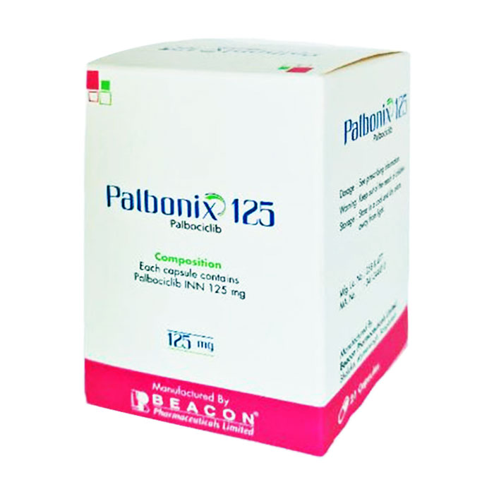 Palbonix 125 trị ung thư vú 21 viên