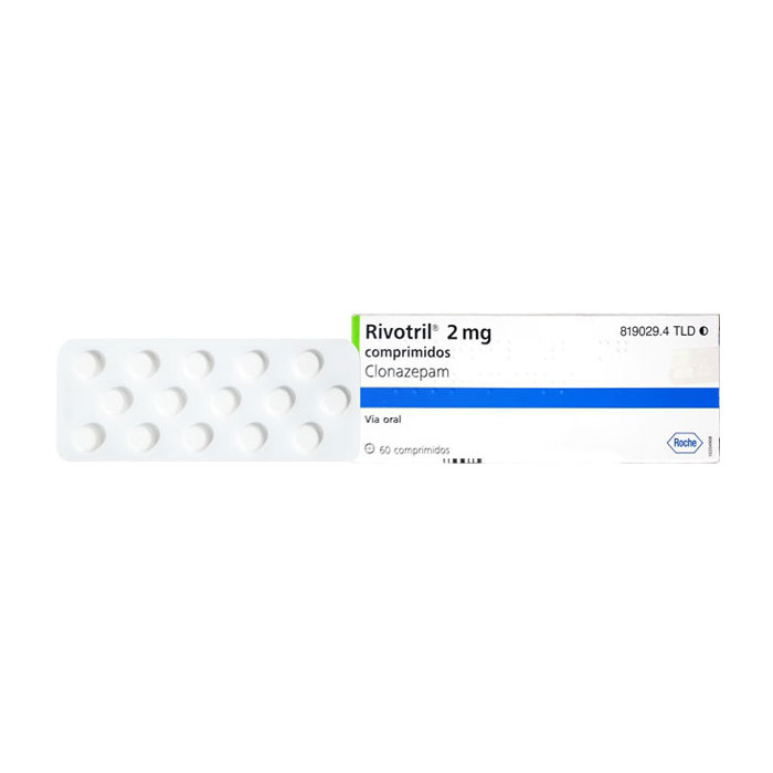 Rivotril 2mg điều trị động kinh 60 viên