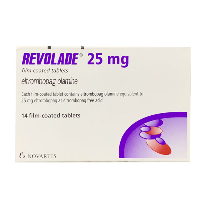 Revolade 25mg trị xuất huyết giảm tiểu cầu 14 viên