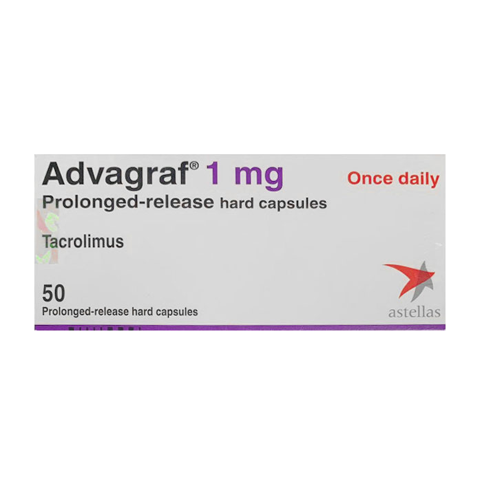 Advagraf 1mg thuốc thải ghép 50 viên