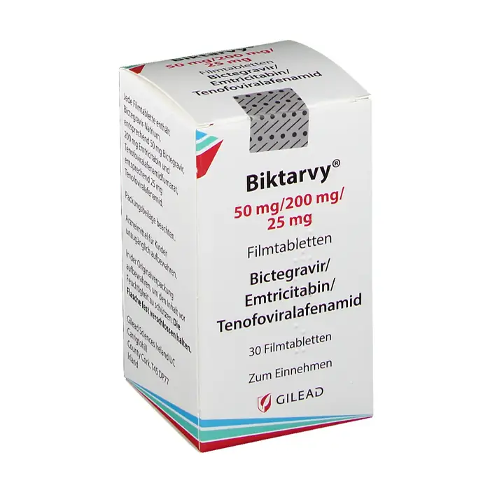 Biktarvy 50mg/200mg/25mg 30 viên
