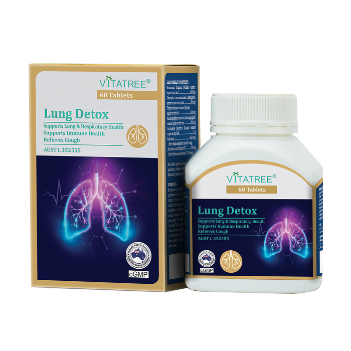 Vitatree Lung Detox giúp bổ phổi 60 viên