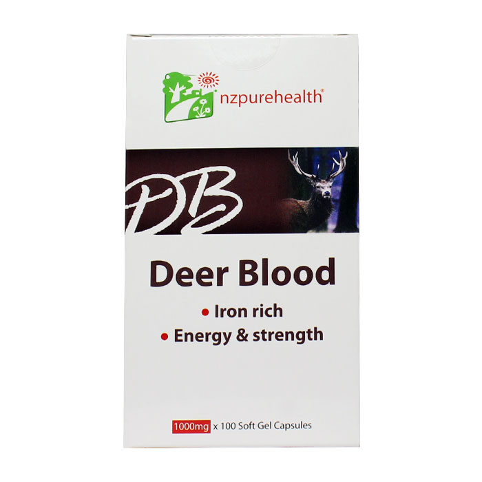 Deer Blood Nzpurehealth 100 viên – Viên uống bổ máu