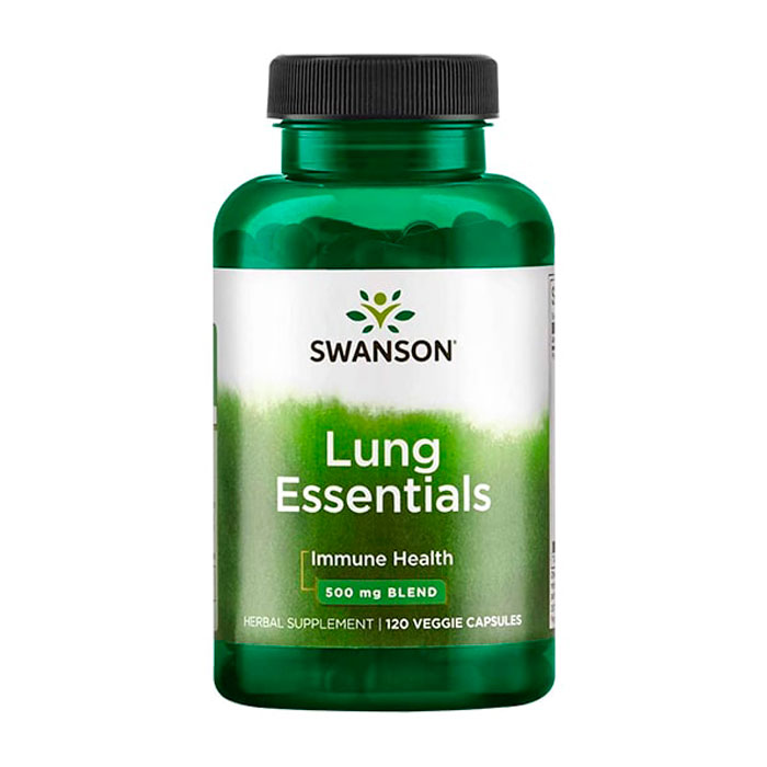 Lung Essentials 500mg Swanson 120 viên