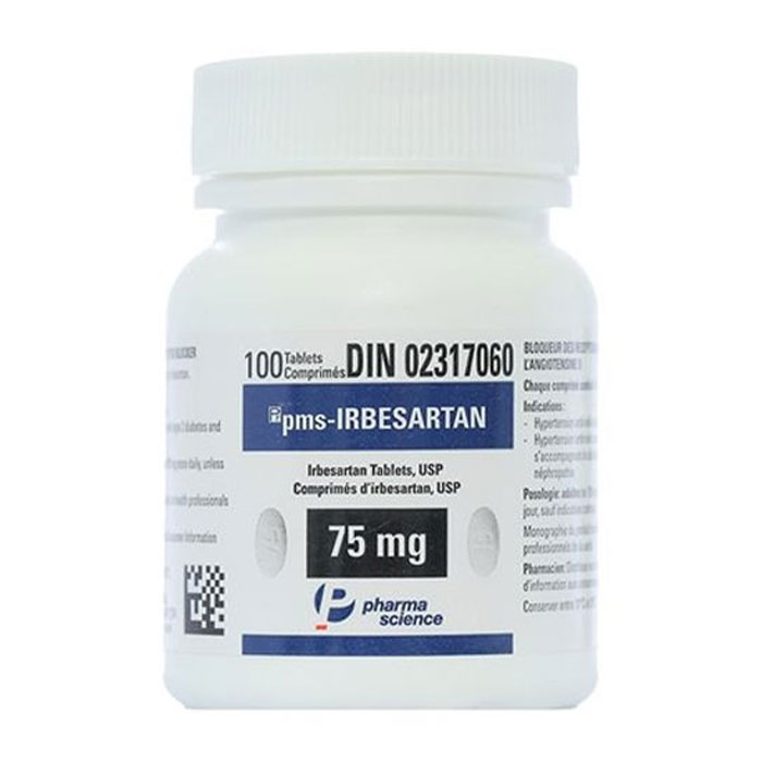 PMS Irbesartan 75mg điều trị huyết áp 100 viên PMS Irbesartan 75mg điều trị huyết áp 100 viên