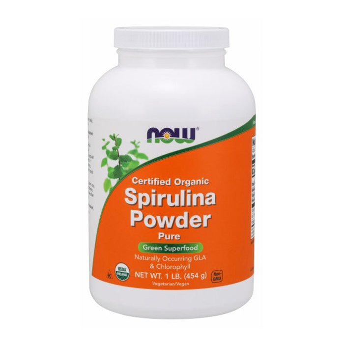 Spirulina Powder Pure Now 454g