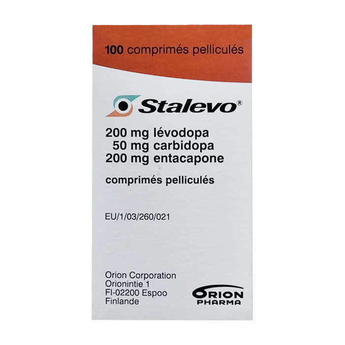 Stalevo 200 mg/50mg/200mg điều trị Parkinson 100 viên