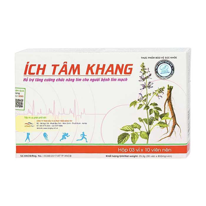 Ích Tâm Khang 30 viên