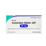 Sumatriptan 50mg giảm đau nữa đầu 9 viên