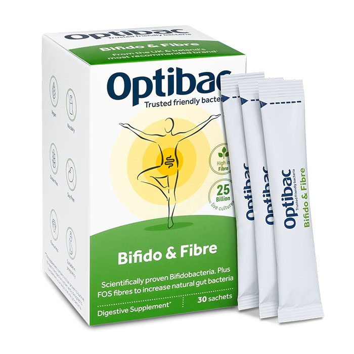 Men tiêu hóa Optibac Bifido Fiber  30 gói